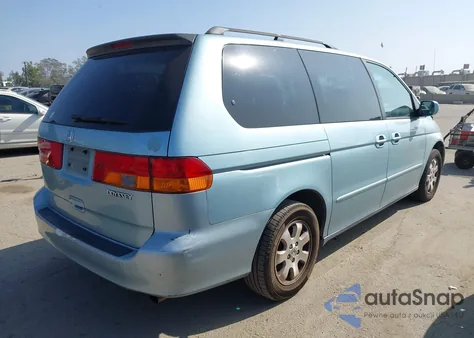 2004 Honda Odyssey Ex-L из США, поврежденный, VIN 5FNRL18924B064958